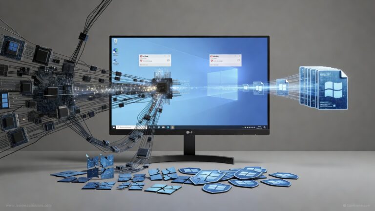 Microsoft Admits LG Monitors Secretly Installed McAfee Bloatware via Firmware