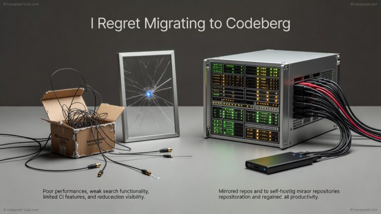 I Regret Migrating from GitHub to Codeberg: Why I Left