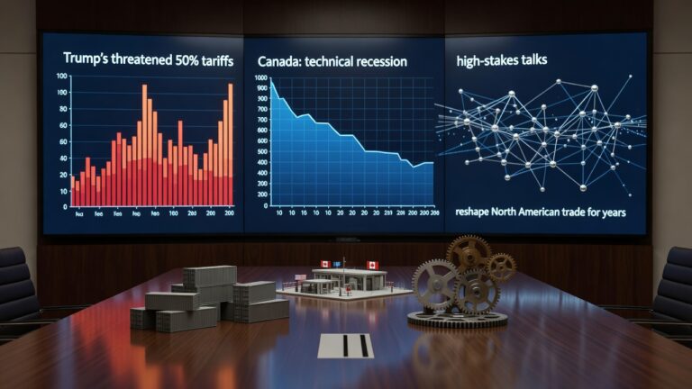 Mark Carney’s Tariff Tightrope: Canada Braces for Trump’s 50% Duties as Recession Shadows Lengthen