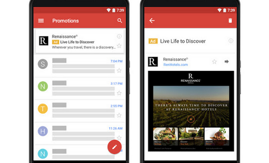 google offers native gmail ads to all adwords advertisers gmail ads
